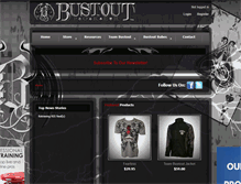 Tablet Screenshot of bustoutpoker.com